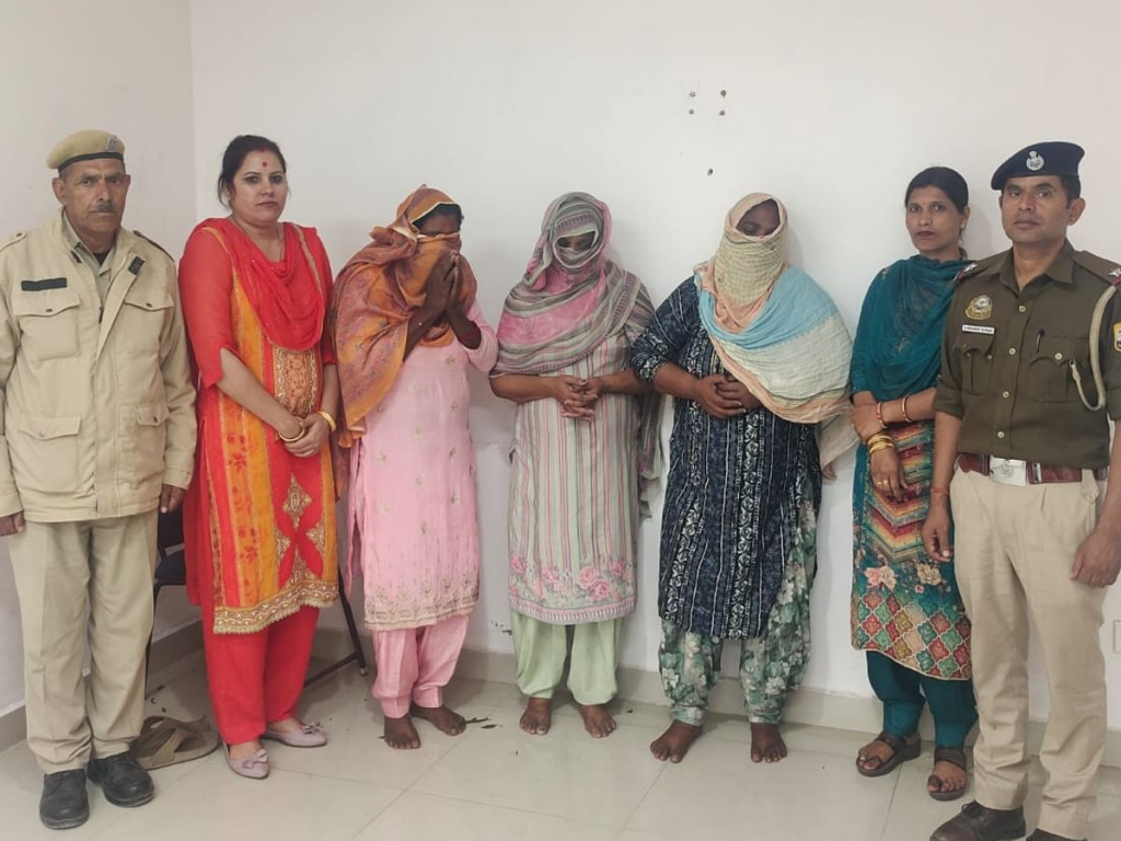 Three Chain Snatcher Women of Punjab Arrested from Kangra, Himachal