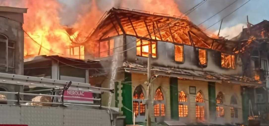 "Top floor gutted, students and faculty evacuated on time," Srinagar official on school fire