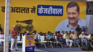 Our 6 free services in Delhi pinching rivals: Kejriwal at ‘Revadi par Charcha’ campaign