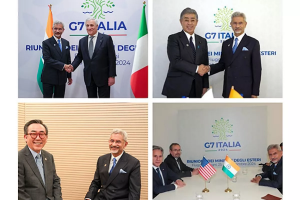 EAM Jaishankar meets Italy’s counterpart during G7 Foreign Ministers’ Meeting