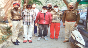 Three Accused of Robbery for Drug Supply Arrested in Bhatinda