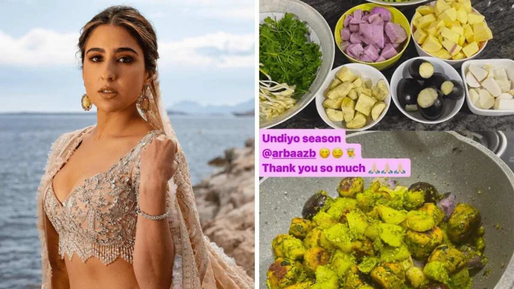 Sara Ali Khan’s winter favourites are undhiyu, sarso ka saag