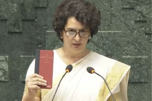 ‘I am very happy today’, Priyanka Gandhi takes oath as Lok Sabha MP