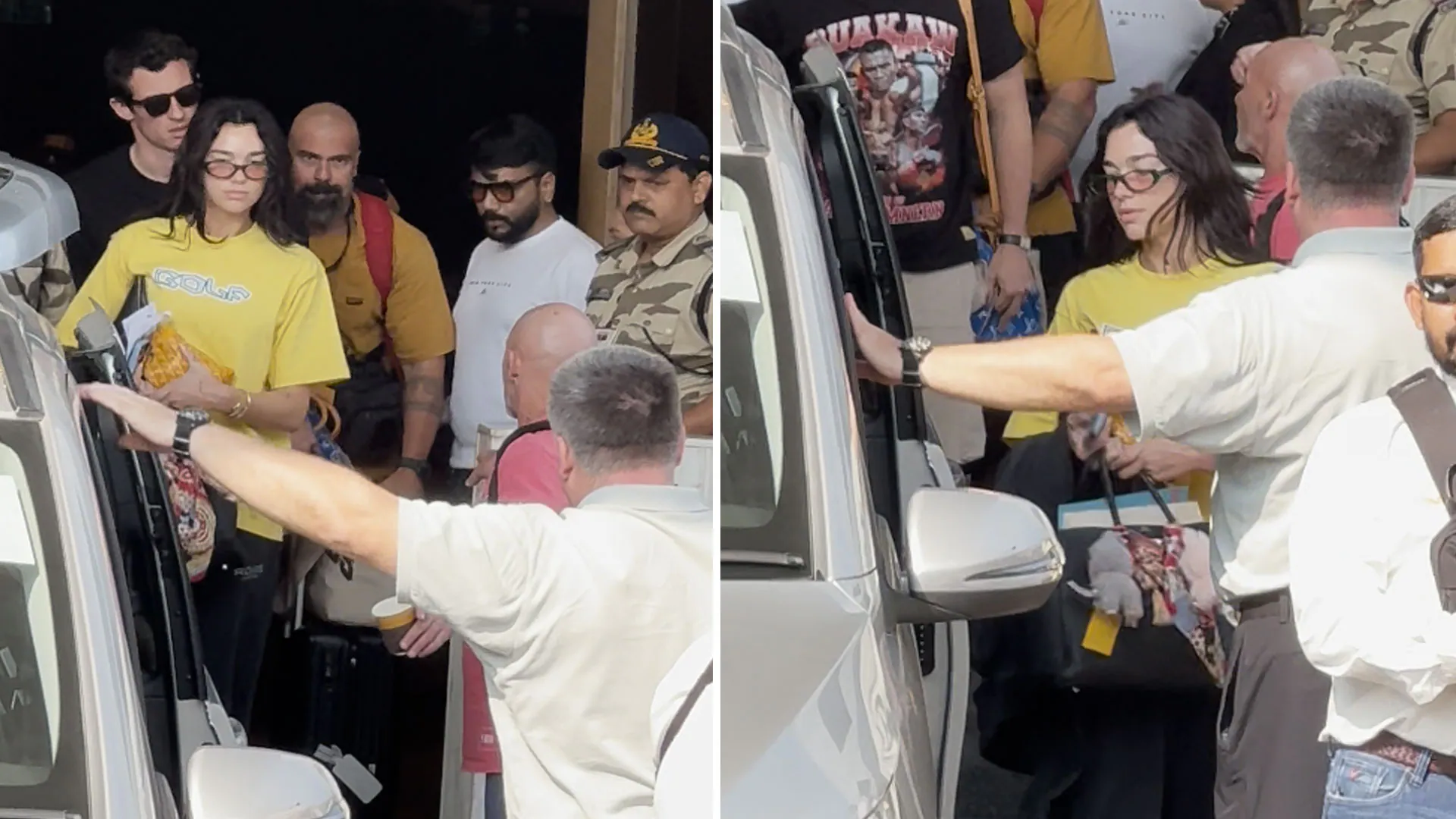Dua Lipa arrives in Mumbai for her show on November 30