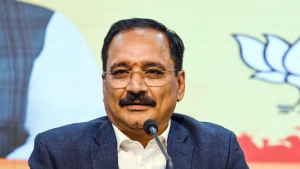 Delhi BJP chief accuses AAP of extorting money from public