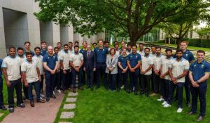 Rohit-led Indian team meets Australian PM Anthony Albanese in Canberra ahead of tour game