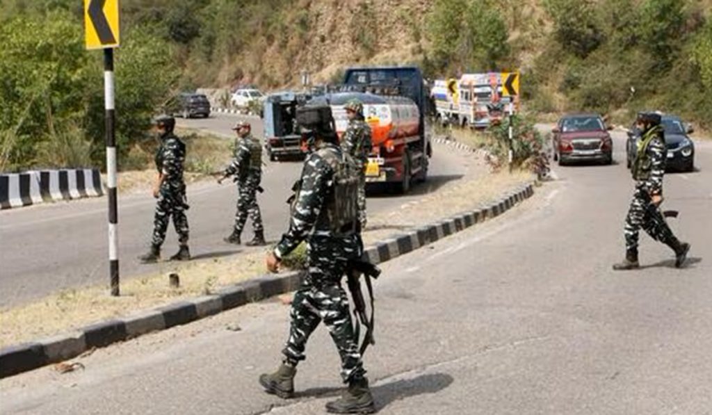 Security forces conduct search operation J&K