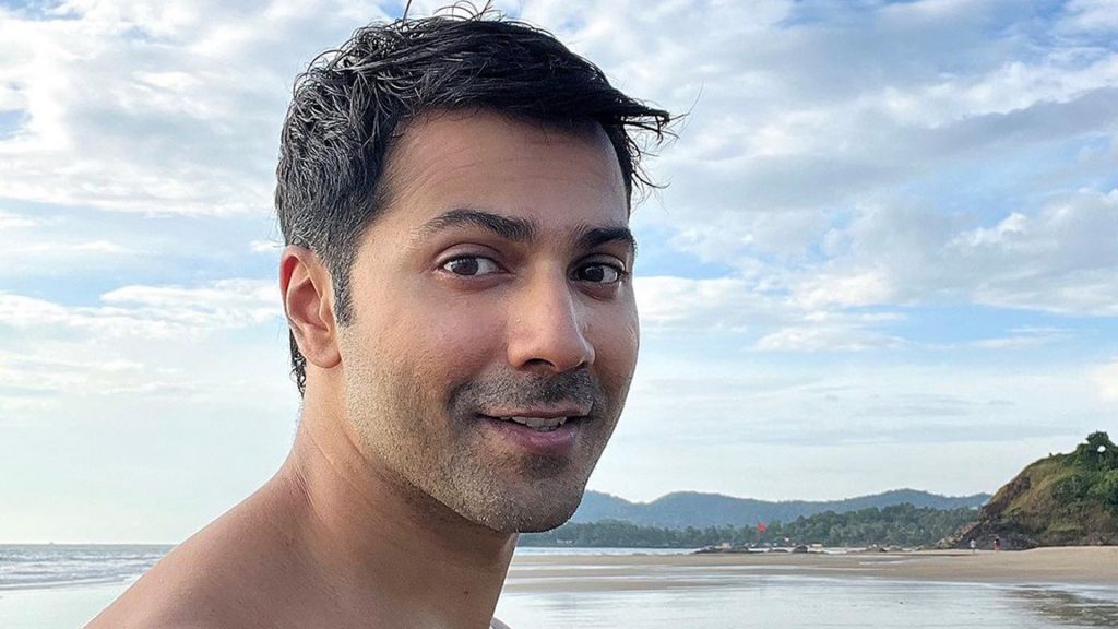 Varun Dhawan takes his dose of ‘vitamin sea’