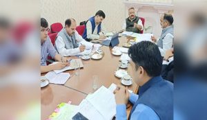 Edu Minister Rohit Thakur chairs meeting amid demand of vocational teachers to dismiss service provider companies