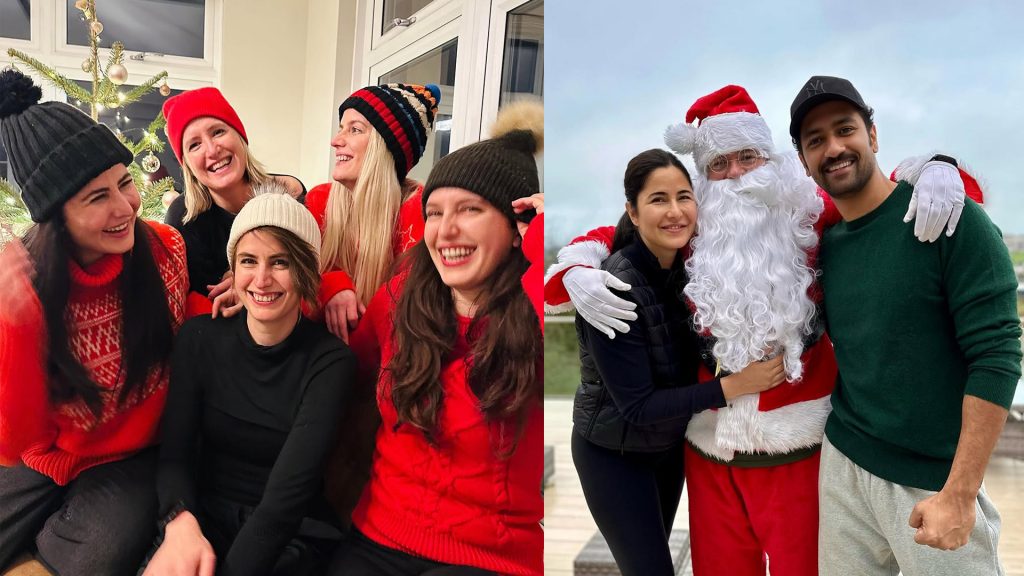 Vicky-Katrina celebrate cozy Christmas with family