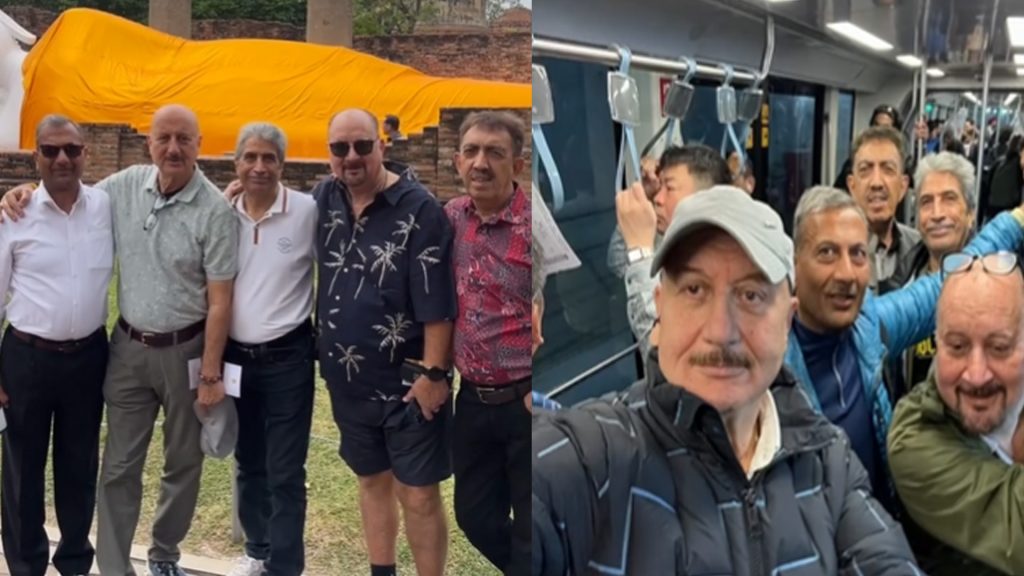 Anupam Kher takes his friends on impromptu holiday in Thailand