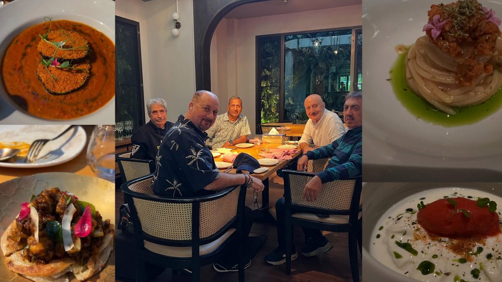 Anupam Kher enjoys fusion flavours on his Thailand trip