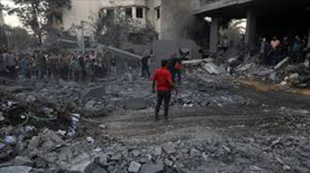 Nine palestinian killed, dozens wounded after fresh airstrike from Israel