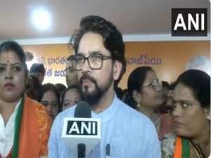 Now Anurag Thakur comes in support of Allu Arjun says some people trying to pull down Telugu actor