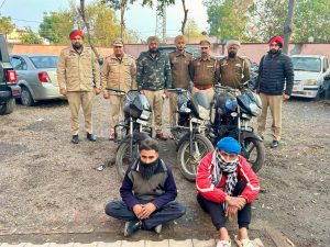 Jhalandhar police solved drug trafficking and theft cases, arrested two