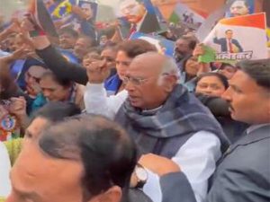 Ambedkar row: Congress president alleged physical assault by BJP MPs
