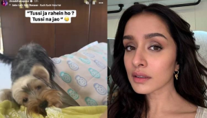 Shraddha Kapoor recreates ‘Tussi na jao’ moment with her furry friend