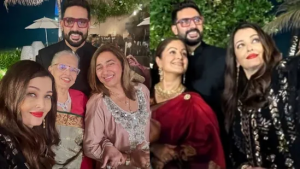 Aishwarya Rai clicks selfies with Abhishek Bachchan amid divorce rumours