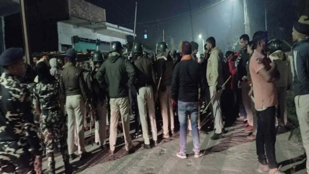 Heavy police deployment in Darbhanga following violence during Vivah Panchami tableau procession