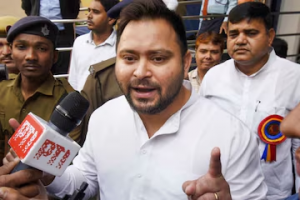 Tejashwi Yadav targets Amit Shah over remarks on Ambedkar