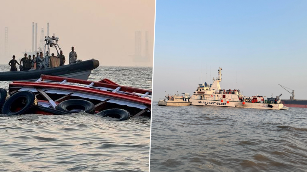 13 drown as Indian Navy speedboat bangs into passenger ferry in Arabian Sea off Mumbai coast