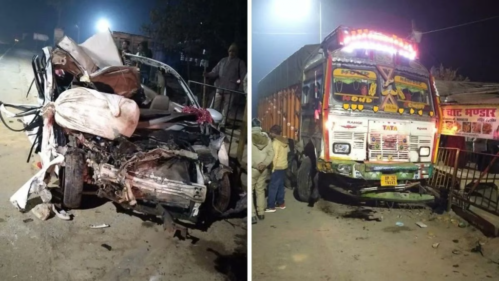 UP: 5 killed, 5 injured in Shahjahanpur collision; truck driver arrested