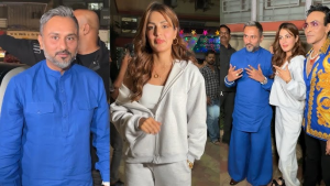 Yo Yo Honey Singh meets ‘brave soul’ Rhea Chakraborty