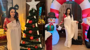Rupali Ganguly Celebrates Christmas in Traditional Style, Shares Joyous Moments on Social Media