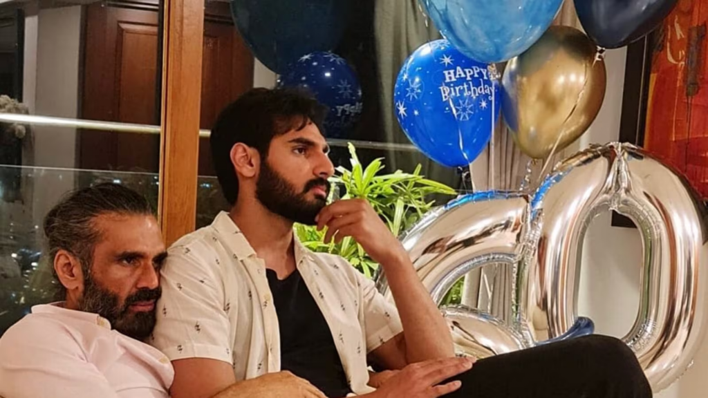 Suniel Shetty gets emotional on son Son’s birthday