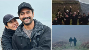 Katrina Kaif takes sub zero ocean dip with Vicky Kaushal