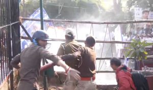 Indian Congress Workers held protest in Jaipur