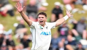 Tim Southee matches Chris Gayle’s six-hitting record in his farewell Test