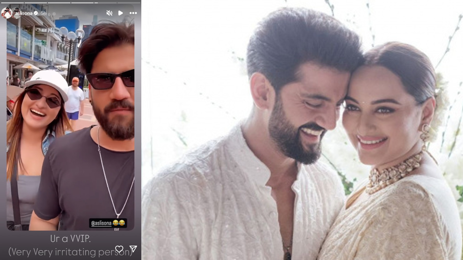Sonakshi Sinha calls hubby Zaheer Iqbal an ‘irritating person’