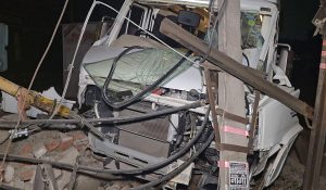 Drunk tempo traveler driver rams into transformer in Ambala, sustains injuries