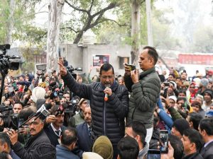 Delhi Elections: Arvind Keijriwal reacts on Rahul Gandhi’s comments says AAP’s fight to save country