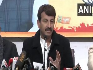 BJP’s  Manoj Tiwari slams AAP says running ‘Jhooth aur loot’ ki sarkar’