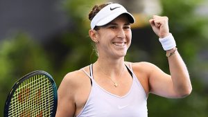 Aus Open: Bencic advances to fourth-round after Osaka retires with injury