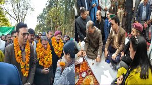 Himachal CM Sukhu reaches Dharamshala, inaugurate and lay foundation stones of development projects