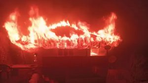 Two-storey wooden house burnt to ashes in Shimla, no loss of life reported