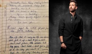 Hrithik Roshan shares secret notes from his yellow diary on 25 years of ‘Kaho Naa… Pyaar Hai’