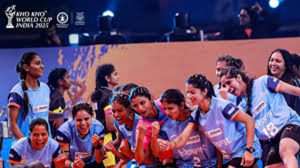 India clinched womens Kho Kho World 2025 by defeating Nepal with 78-40