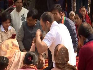 Delhi polls: Rahul criticizes Arvind Keijriwal during his campaign 
