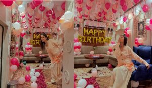 Shehnaaz Gill shares a sneak peek into her birthday vanity