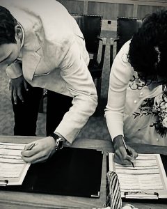 Taapsee Pannu’s husband Mathias Boe welcomes 2025 with their unseen wedding pic