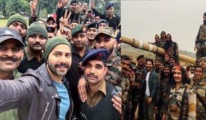 Varun Dhawan preps for ‘Border 2’ with ‘real heroes’ of India, honours them on Army Day