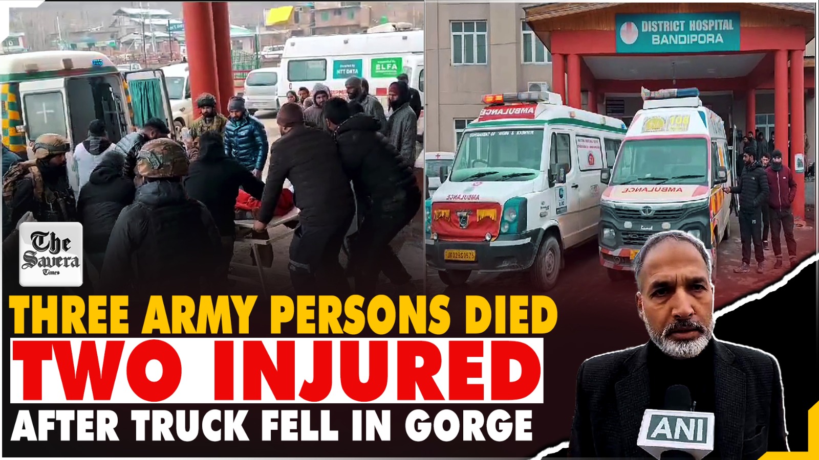 Four Army personnel died after vehicle skids off from road in J&K’s Bandipora 