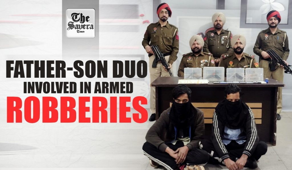 Jalandhar Rural Police Arrest Father And Son Duo In Arms Robbery Case