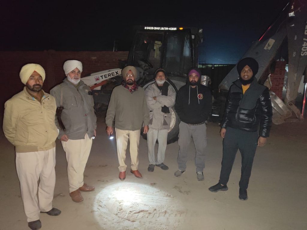 Illegal Mining Operation Raided in Hoshiarpur