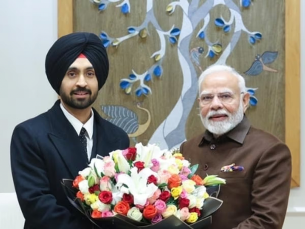 PM Modi talks about sustainability to Diljit Dosanjh