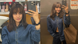 Shraddha Kapoor flaunts new hairstyle with fringes